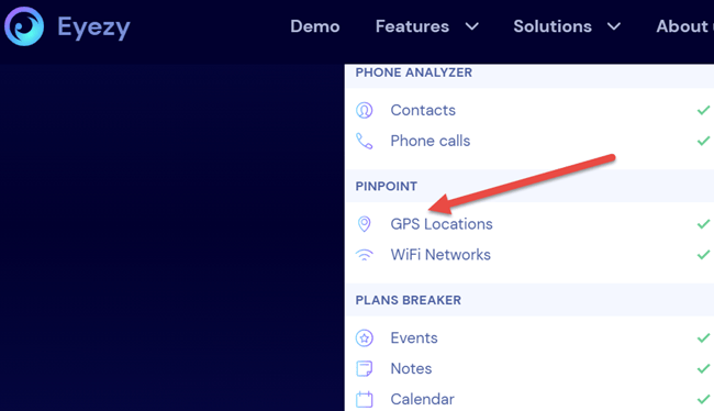 GPS Location Tracking with Eyezy